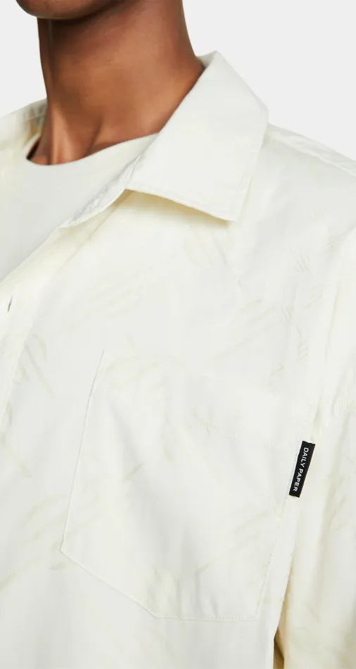Egret White Housni Longsleeve Shirt Men Daily Paper Shirts
