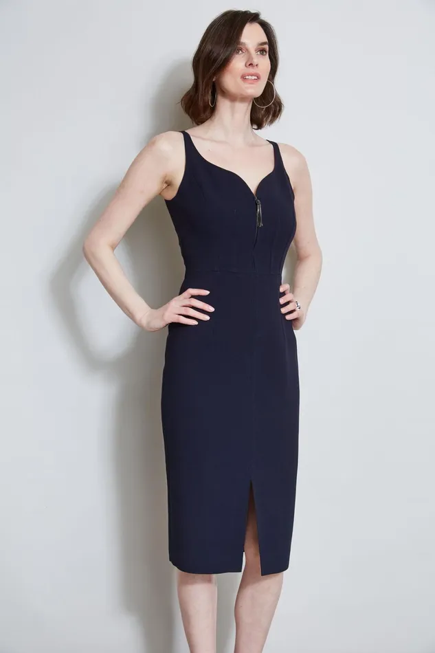 Elie Tahari Dresses and Jumpsuits Contour Zip Dress Stargazer 8211 Women