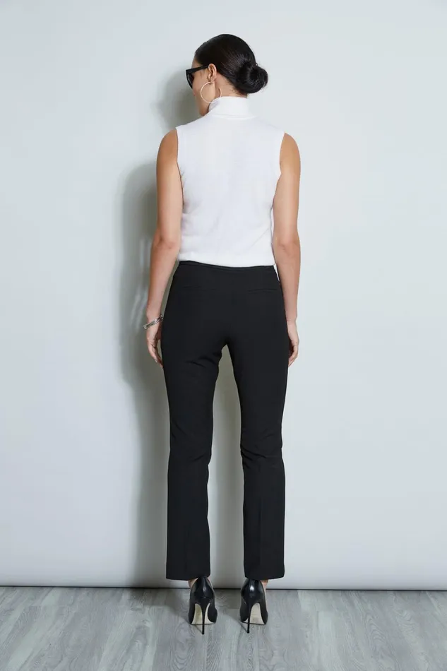 Elie Tahari Pants Straight Leg Pant Noir 8211 Women
