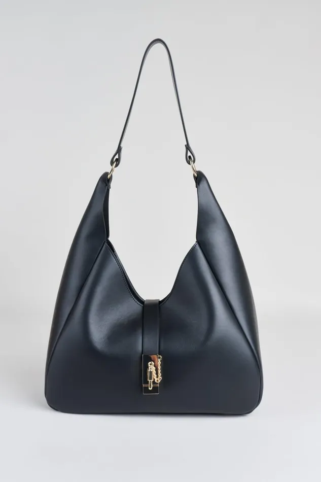 Elie Tahari Suiting Nappa Leather Hobo Bag Black 8211 Women