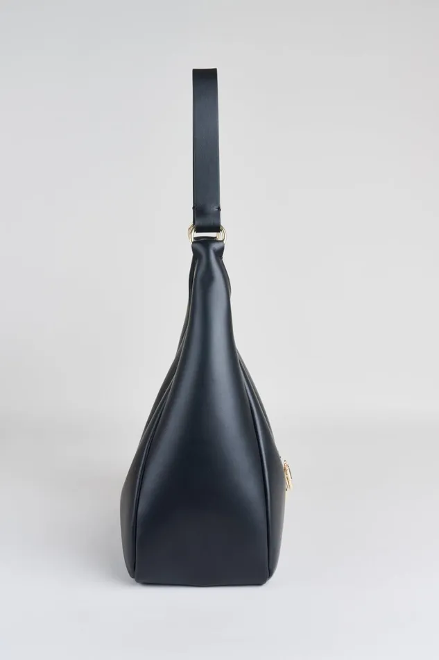 Elie Tahari Suiting Nappa Leather Hobo Bag Black 8211 Women