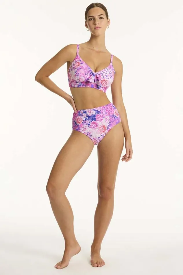 Fiesta Tie Front DDE Bralette Fiesta Women Sea Level Tops