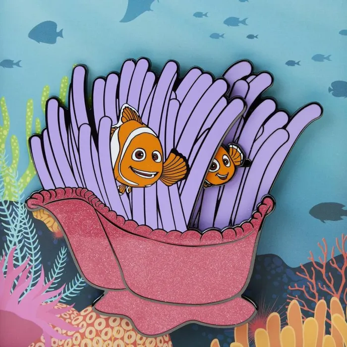 Finding Nemo 20th Anniversary Sliding Pin Unisex Loungefly Enamel Pins