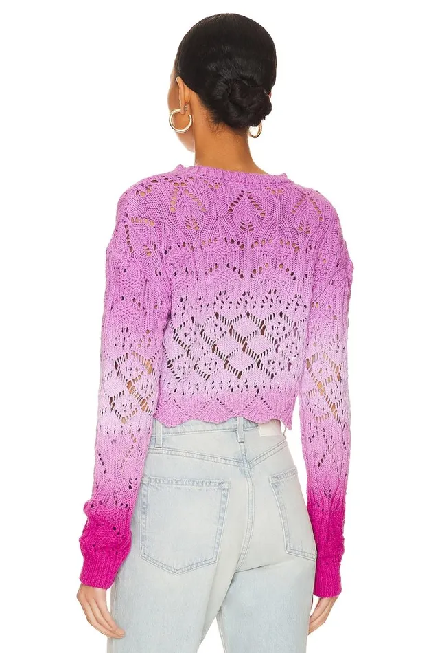 Florissa Ombre Sweater Purple Ombre Women Lovers and Friends Sweaters and Knits
