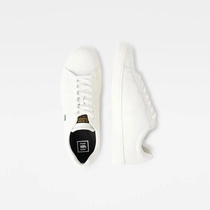Footwear Men GStar RAW Cadet Leather Sneakers White