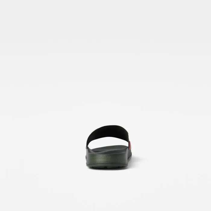 Footwear Men GStar RAW Cart IV Contrast Slides Combatorange