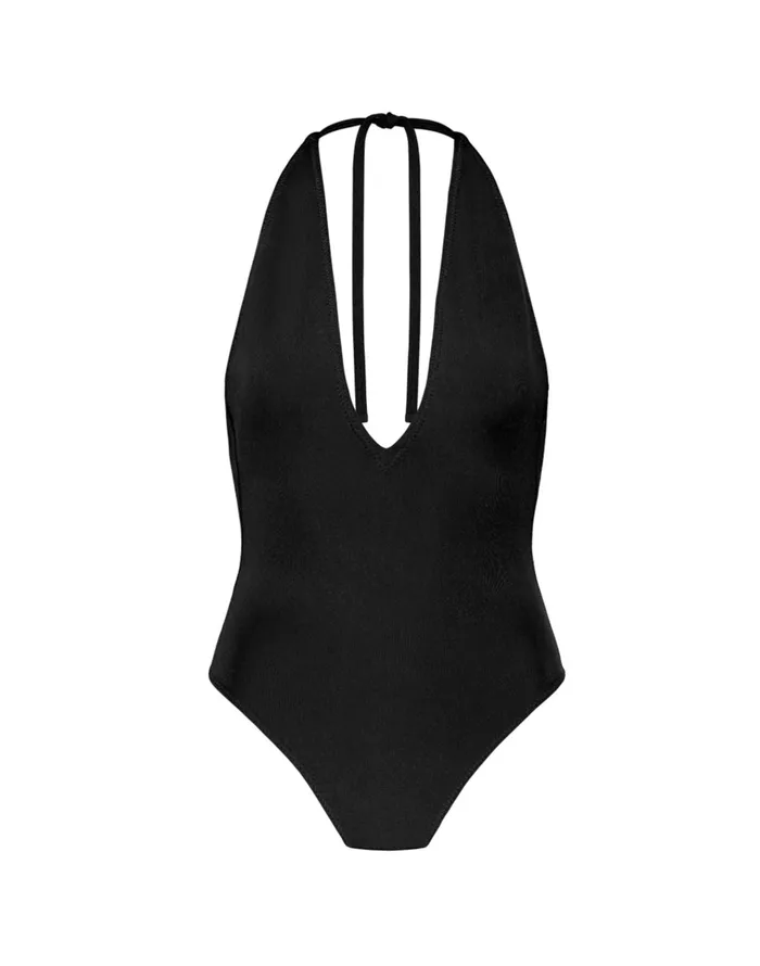 Frankie Halter Neoprene Swimsuit 8211 Blk Women Cynthia Rowley Surf and Swim