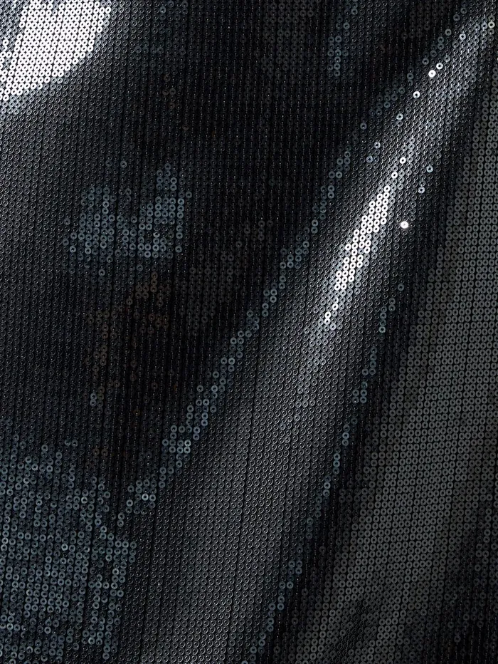 French Connection Amy Sequin Midi Skirt Gunmetal Woman Coords