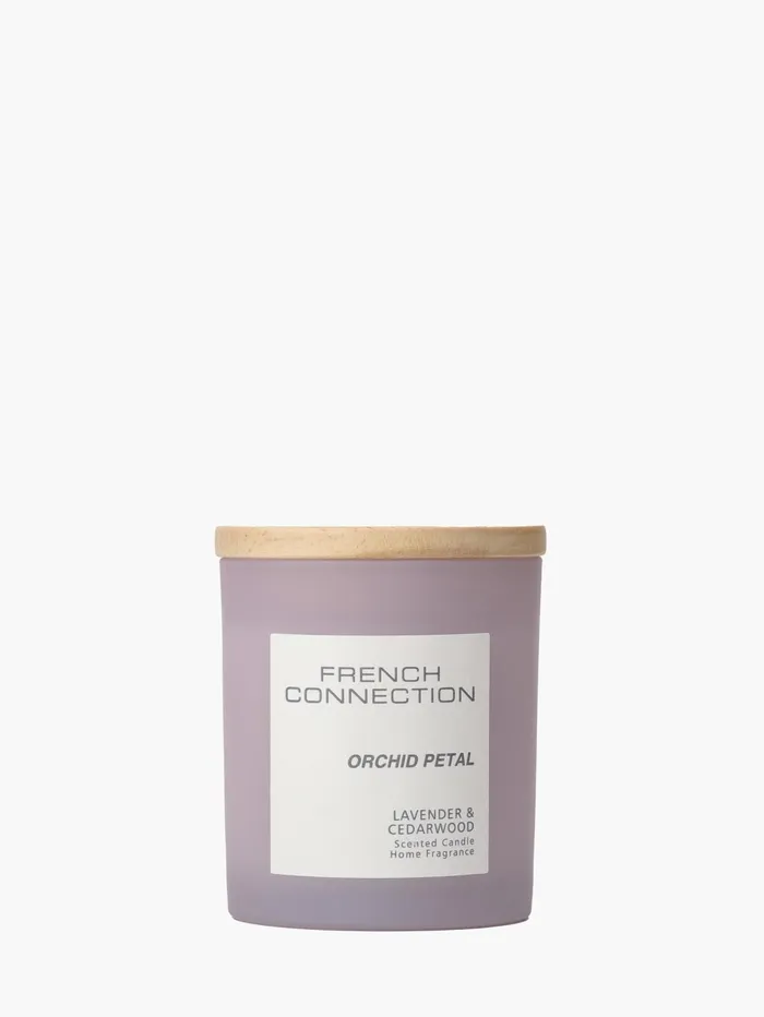 French Connection Orchid Petal Serenity 200g Candle Natural Home Home Accessories French Connection Orchid Petal Serenity 200g Candle Natural Home Home Accessories