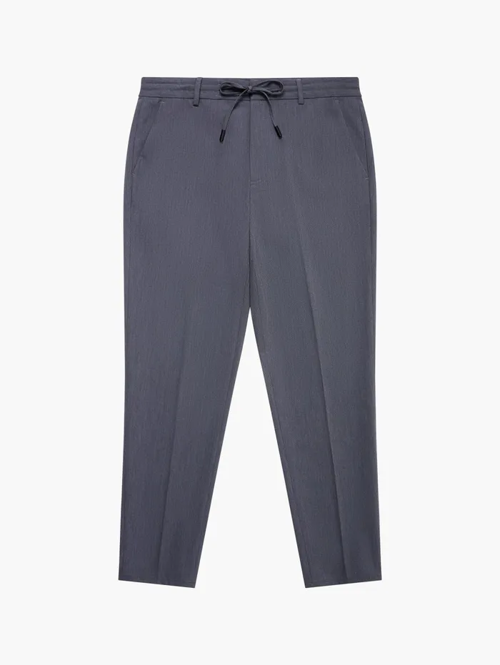 French Connection Stretch Knitted Trousers Black Man Trousers