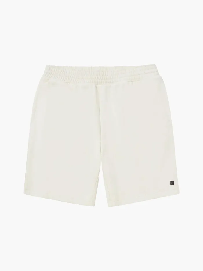 French Connection Sweat Loopback Shorts Ecru Man Shorts