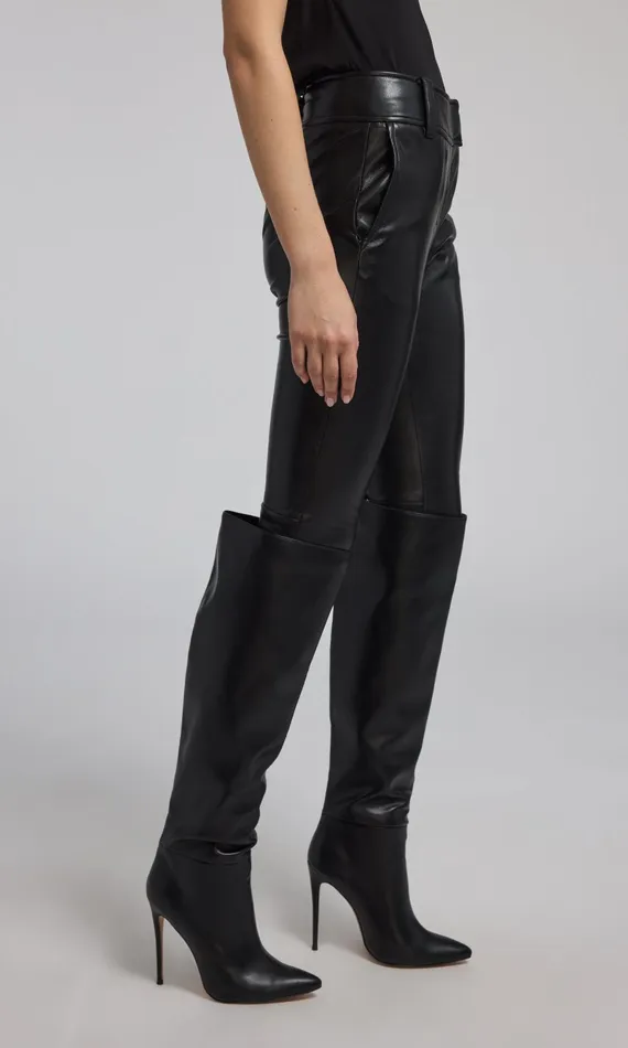 Generation Love Clothing Alexandra Vegan Leather Pants Black Women Pants