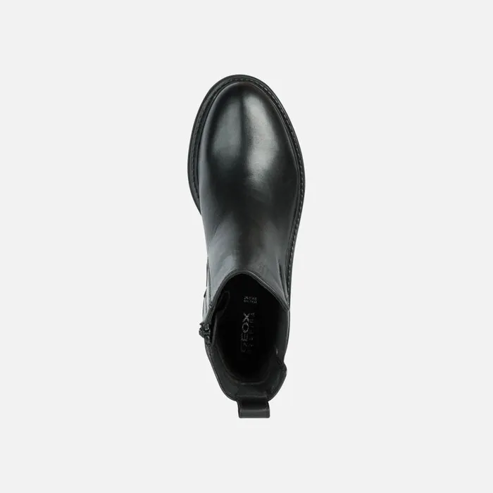 Geox Ankle Boots IRIDEA B ABX A Biker Ankle Boots Black Woman Geox Black 8211 Woman