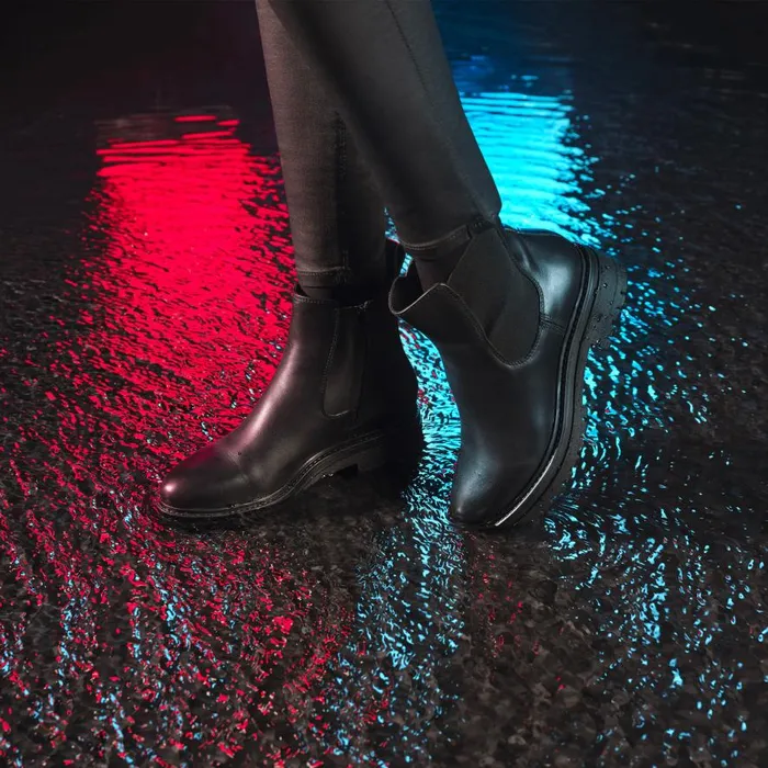 Geox Ankle Boots IRIDEA B ABX A Biker Ankle Boots Black Woman Geox Black 8211 Woman