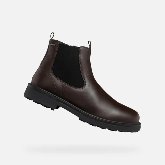 Geox Ankle Boots LAGORAI GRIP ABX MAN Coffee Waterproof Boots Coffee 8211 Man Geox Ankle Boots LAGORAI GRIP ABX MAN Coffee Waterproof Boots Coffee 8211 Man