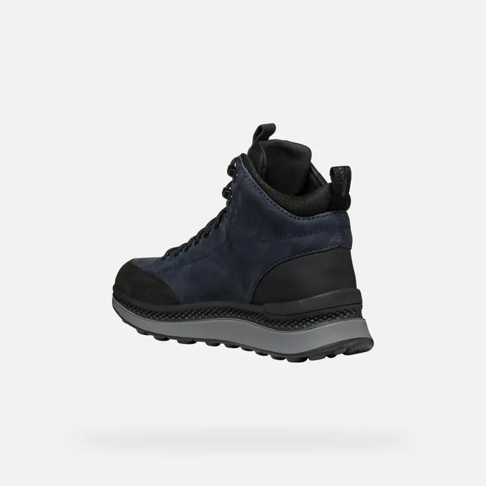Geox Ankle Boots SPHERICA ACTIF X2 ABX MAN NavyBlack Mid Calf Boots Navyblack 8211 Man