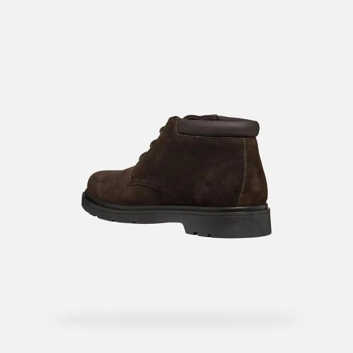 Geox Ankle Boots SPHERICA EC1 MAN Dark Brown Mid Calf Boots Dark Brown 8211 Man