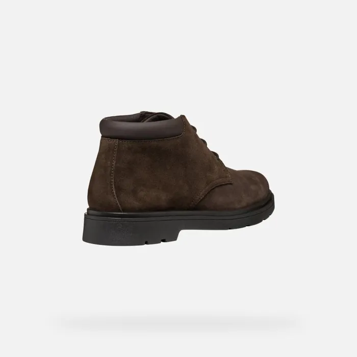 Geox Ankle Boots SPHERICA EC1 MAN Dark Brown Mid Calf Boots Dark Brown 8211 Man