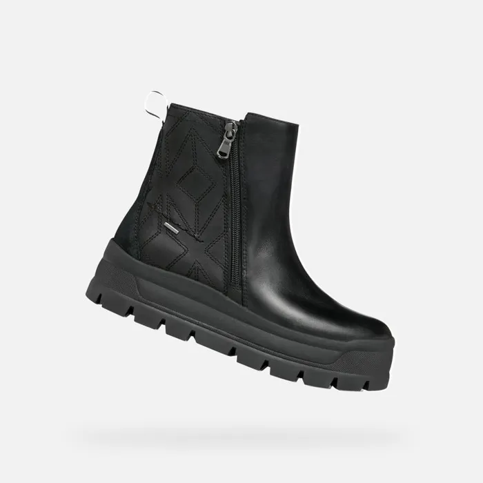 Geox Ankle Boots SPHERICA EC71 ABX WOMAN Black Waterproof Ankle Boots Black 8211 Woman Geox Ankle Boots SPHERICA EC71 ABX WOMAN Black Waterproof Ankle Boots Black 8211 Woman