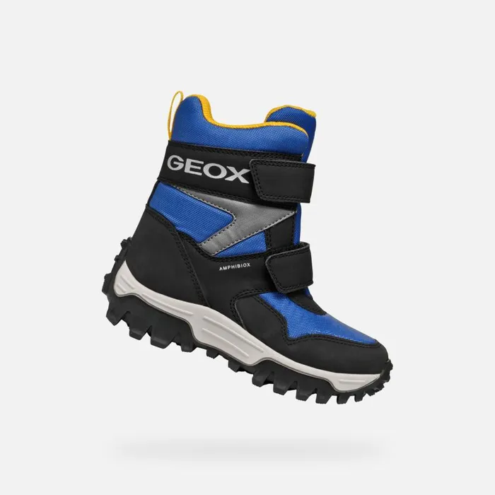 Geox Boots HIMALAYA ABX BOY RoyalBlack Waterproof Boots Royalblack 8211 Kids