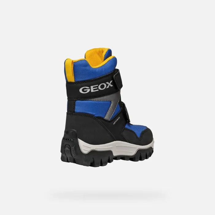 Geox Boots HIMALAYA ABX BOY RoyalBlack Waterproof Boots Royalblack 8211 Kids