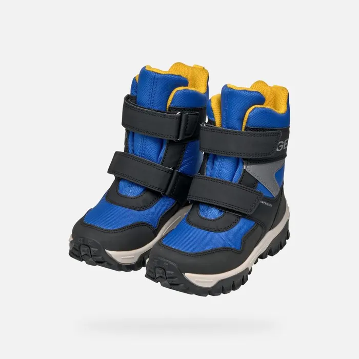 Geox Boots HIMALAYA ABX BOY RoyalBlack Waterproof Boots Royalblack 8211 Kids
