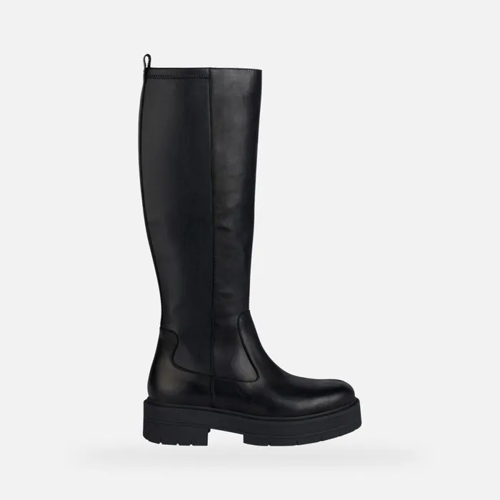 Geox Boots SPHERICA EC7 F High Boots Black Woman Geox Black 8211 Woman