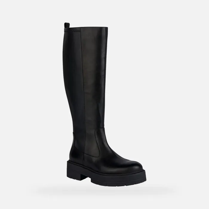 Geox Boots SPHERICA EC7 F High Boots Black Woman Geox Black 8211 Woman