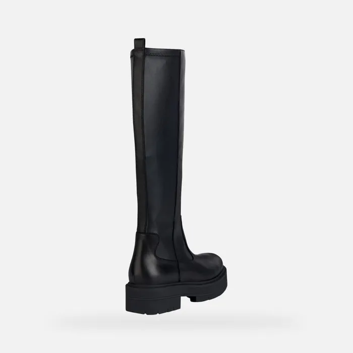 Geox Boots SPHERICA EC7 F High Boots Black Woman Geox Black 8211 Woman
