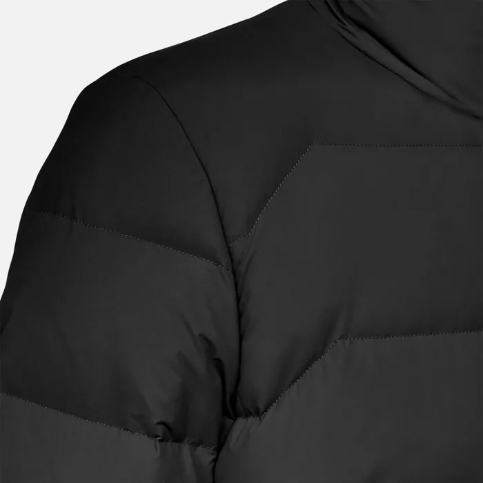 Geox Down Jackets ELVER MAN Black Short Down Jacket Black 8211 Man