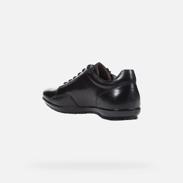 Geox Formal Shoes SYMBOL Men039s Black Leather Shoes SS Black 8211 Man