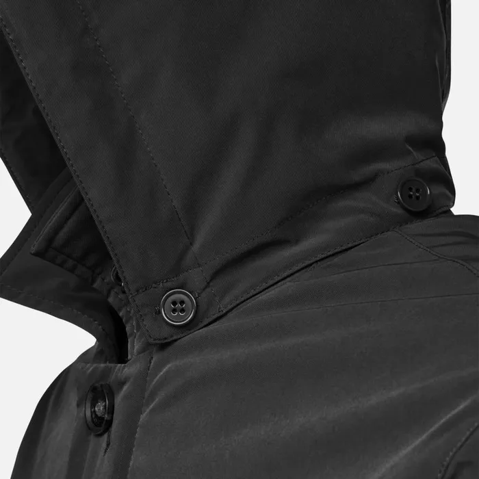 Geox Jackets ANYWECO MAN Black Trench Coat Black 8211 Man