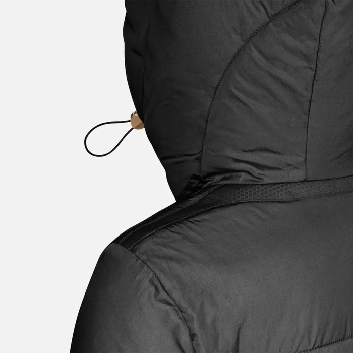 Geox Jackets DAMIANA WOMAN Black Long Parka Black 8211 Woman