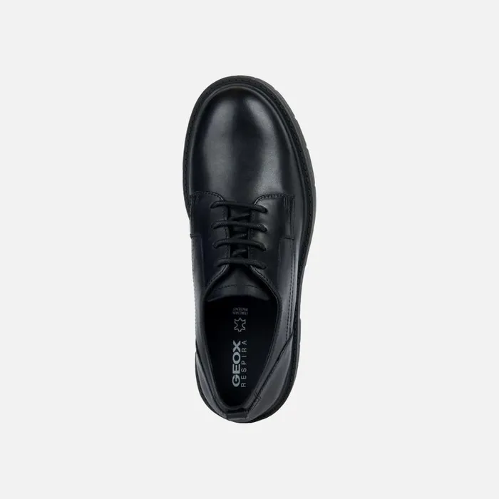Geox Lace Ups And Brogues SPHERICA EC7 H LaceUp Shoes Black Woman Geox Black 8211 Woman