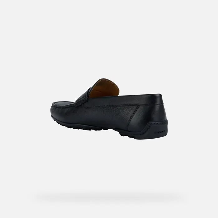 Geox Loafers KOSMOPOLIS GRIP W Leather Loafers Black Man Geox Black 8211 Man