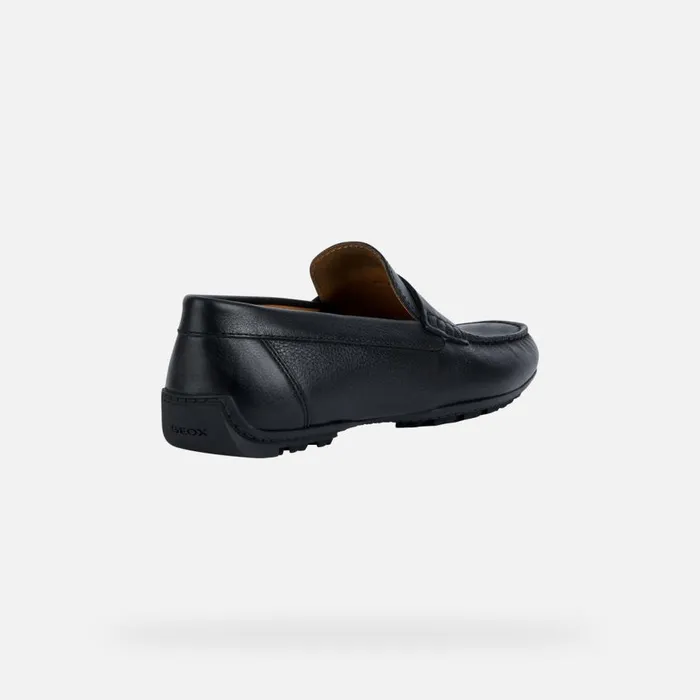 Geox Loafers KOSMOPOLIS GRIP W Leather Loafers Black Man Geox Black 8211 Man