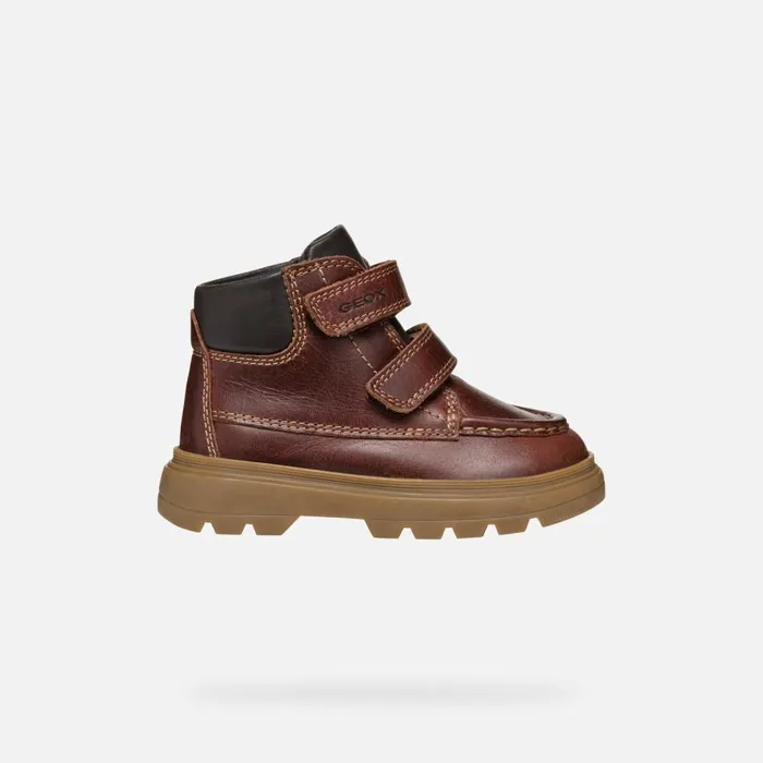 Geox MidCalf Boots KIDDARTAH TODDLER BOY Coffee Mid Calf Boots Coffee 8211 Kids