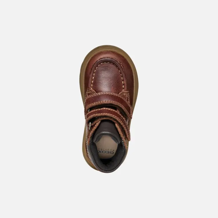 Geox MidCalf Boots KIDDARTAH TODDLER BOY Coffee Mid Calf Boots Coffee 8211 Kids