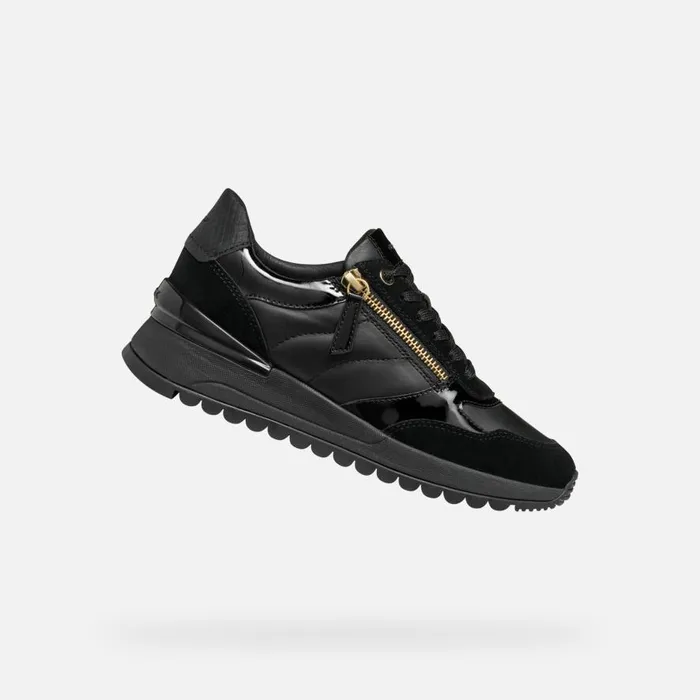 Geox Sneakers DESYA WOMAN Black Low Top Sneakers Black 8211 Woman