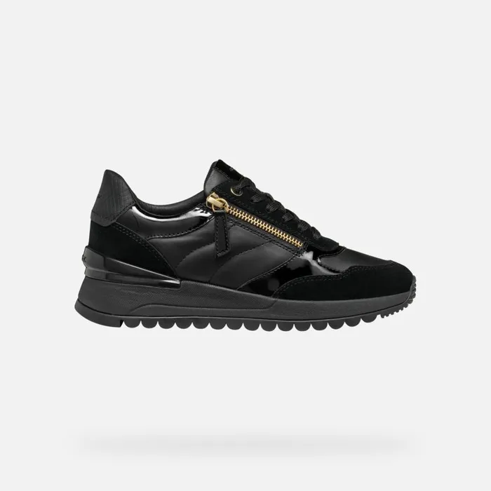 Geox Sneakers DESYA WOMAN Black Low Top Sneakers Black 8211 Woman