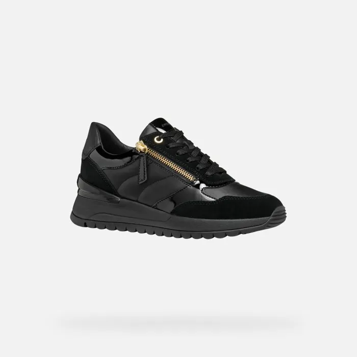 Geox Sneakers DESYA WOMAN Black Low Top Sneakers Black 8211 Woman