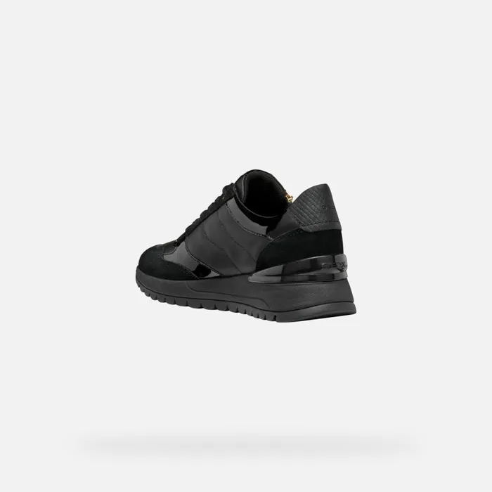 Geox Sneakers DESYA WOMAN Black Low Top Sneakers Black 8211 Woman