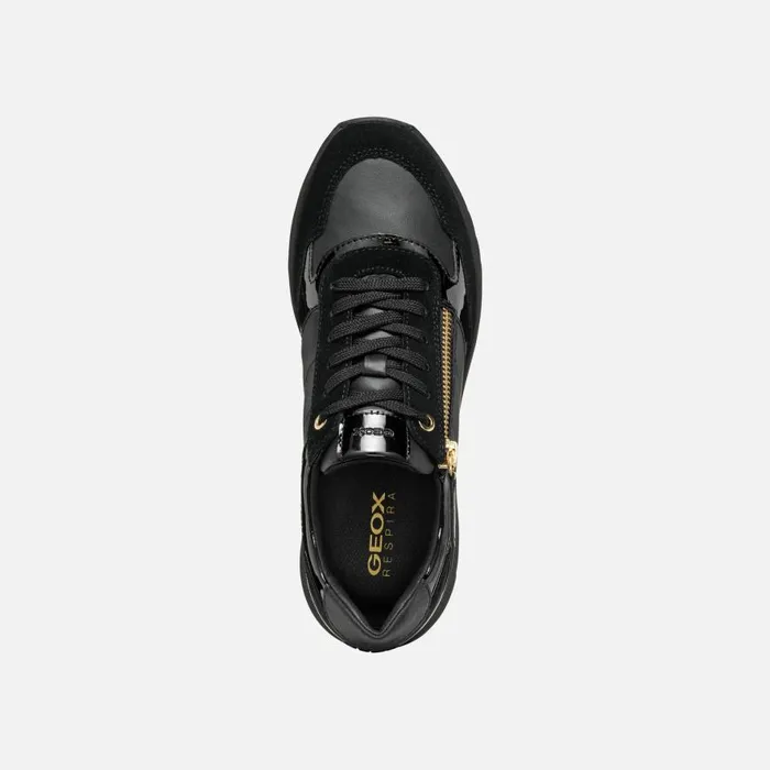 Geox Sneakers DESYA WOMAN Black Low Top Sneakers Black 8211 Woman