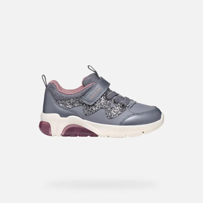 Geox Sneakers FADINLIGHT GIRL GreyRose Low Top Sneakers Greyrose 8211 Kids
