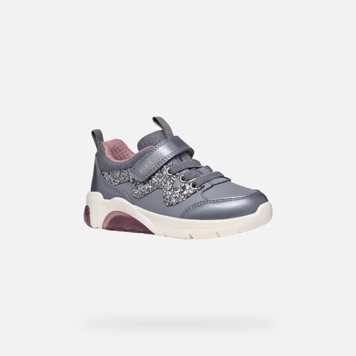 Geox Sneakers FADINLIGHT GIRL GreyRose Low Top Sneakers Greyrose 8211 Kids