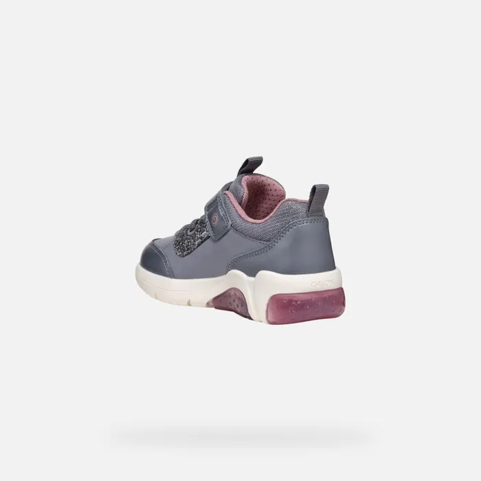 Geox Sneakers FADINLIGHT GIRL GreyRose Low Top Sneakers Greyrose 8211 Kids