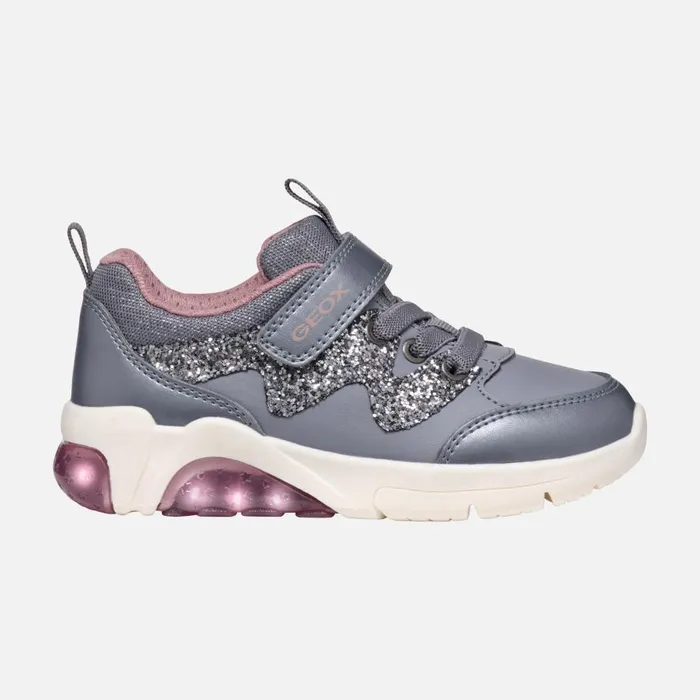 Geox Sneakers FADINLIGHT GIRL GreyRose Low Top Sneakers Greyrose 8211 Kids