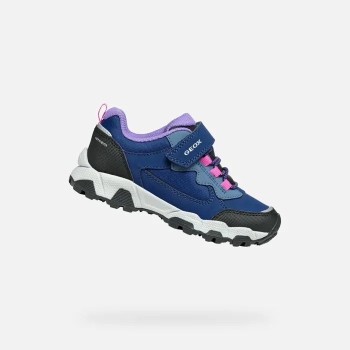 Geox Sneakers MAGNETAR ABX JUNIOR Navy Low Top Sneakers Navy 8211 Kids