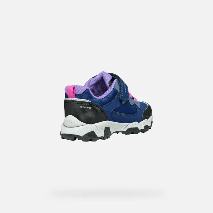 Geox Sneakers MAGNETAR ABX JUNIOR Navy Low Top Sneakers Navy 8211 Kids