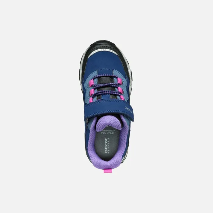 Geox Sneakers MAGNETAR ABX JUNIOR Navy Low Top Sneakers Navy 8211 Kids